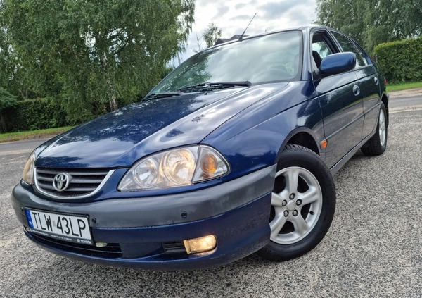 Toyota Avensis cena 8700 przebieg: 272000, rok produkcji 2002 z Krobia małe 121